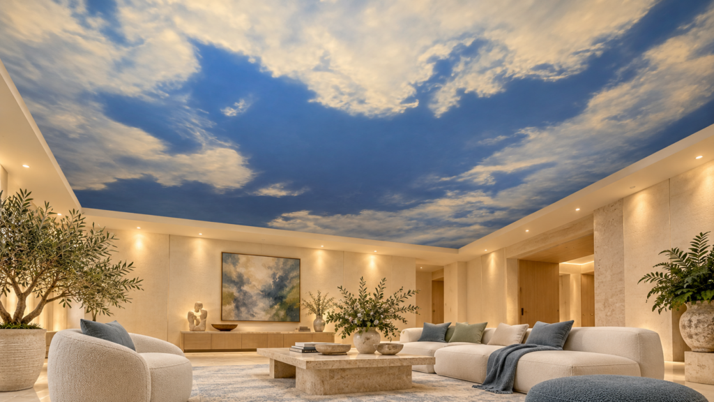 Bunker and Shelter Ceiling Artwork -