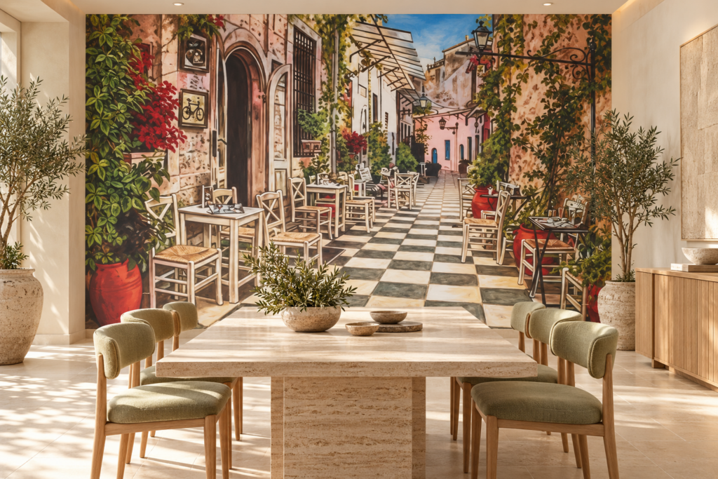 Custom Artwork and Murals for Interiors, Bunkers, and Shelters